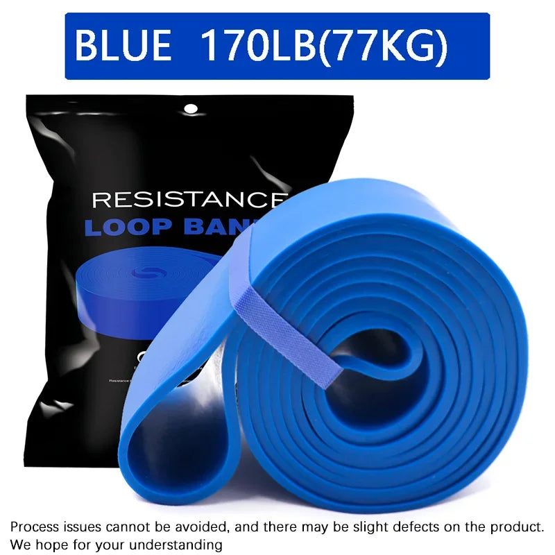 Heavy Duty Resistance Band Set Latex Elastic Bands for Pilates Workout Fitness Pull up Assist Training Body Shape Exercise