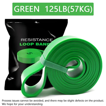 Heavy Duty Resistance Band Set Latex Elastic Bands for Pilates Workout Fitness Pull up Assist Training Body Shape Exercise