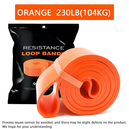 Heavy Duty Resistance Band Set Latex Elastic Bands for Pilates Workout Fitness Pull up Assist Training Body Shape Exercise